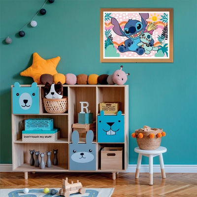 Puzzle Clementoni Stitch 26331, 60 copa, për kalamaj 4–6 vjeç, shumëngjyrësh