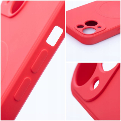 Mbulesë telefoni OEM Silicone Mag Cover për iPhone 14, kompatibile MagSafe, e zezë