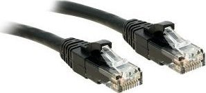 Kabllo rrjeti Lindy CAT6 U UTP, 7.5m, e zezë