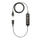 USB адаптер за слушалки Jabra Link 260, QD во USB, со вградени контроли, црн