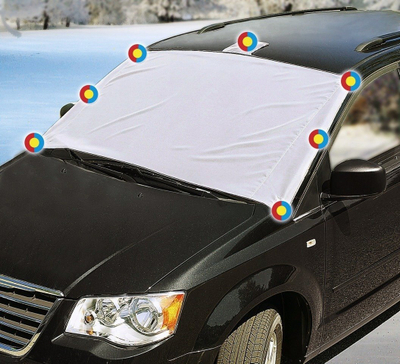 Mbulesë xhami anti-frost Maximex Front Windshield, 156x96cm, 7 magnetë, e bardhë