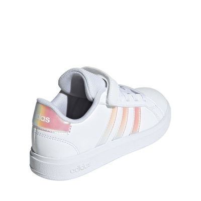 Atlete për kalamaj Adidas Grand Court 2.0, shollë gome, lidhëse elastike