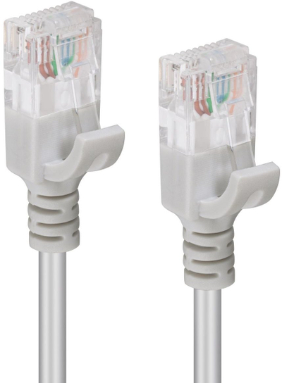 Kabllo rrjeti Microconnect V-UTP6015-SLIM, CAT6, i hollë, snagless, gri