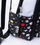 Çantë shkolle BT21 Cool Collection, me xhepa anash, lidhet me trolley, e zezë