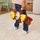 Lodër pelushi Paw Patrol Rubble Take Along, 33cm, e verdhë