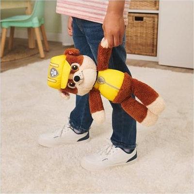 Lodër pelushi Paw Patrol Rubble Take Along, 33cm, e verdhë