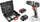 Sharrë-vidhosëse me bateri Graphite 58G019-SET1, 18V, me një bateri 2Ah, e zezë