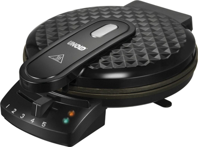 Makinë për waffle Unold, 1200 W, e zezë