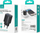Karikues muri USAMS CC229, 30W GaN, me USB-C edhe USB-A, ngjyrë e zezë