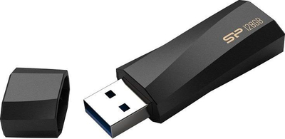 USB flash Silicon Power Blaze B07, 128GB, USB 3.2 Gen 1, e zezë
