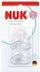 Gumë biberoni NUK First Choice+ Flow Control, silikon, anti-kolik, 6m+, transparent