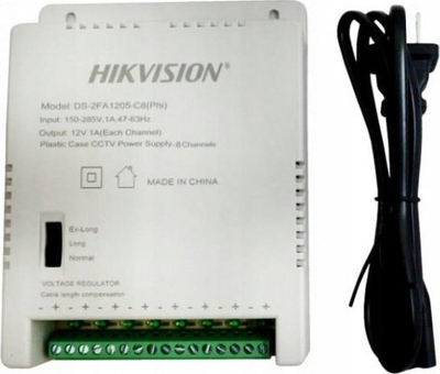 Furnizim energjie Hikvision DS-2FA1205-C8, 12V 1A, i zi