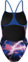 Kostum noti Speedo Club Training Printed Turnback, Endurance+, blu rozë