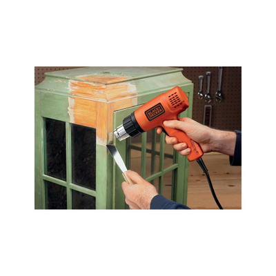 Pistoletë termike Black&Decker KX1650, 1750W, 2 nivele nxehtësie, portokalli