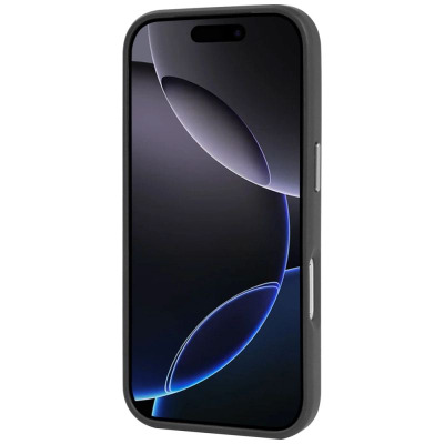 Kapak telefoni NoName Audi RSQ, për iPhone 17 Pro Max, MagSafe, karbon, i zi