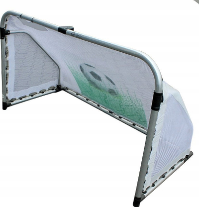 Portë futbolli Goal, 150x95 cm, montim i shpejtë, e bardhë