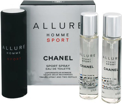 Eau de Toilette Chanel Allure Homme Sport, refill, 60ml