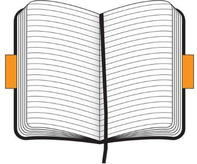 Fletore Moleskine Classic XL, 19x25 cm, me vija, e zezë