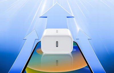Karikues muri Rocoren PD, 20W, USB C, i bardhë