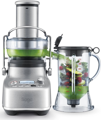 Shtrydhëse frutash Sage SJB815, 1.5L, 10 shpejtësi, gri