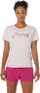 Bluzë sportive ASICS SAKURA Top, për goca, thahet shpejt, rozë e çelët