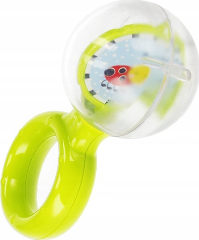Top lodër BAM BAM Rattle Ball 482505, për foshnje, me zile, shumëngjyrësh