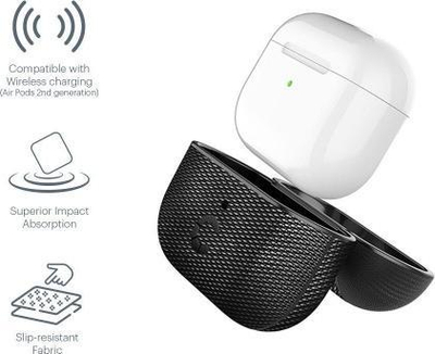 Kuti mbrojtëse Cygnett TekView për AirPods Pro, e zezë