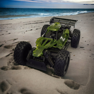 Makine lodër Amewi CoolRC Razor Buggy 2WD, 1:18, DIY, jeshile transparente