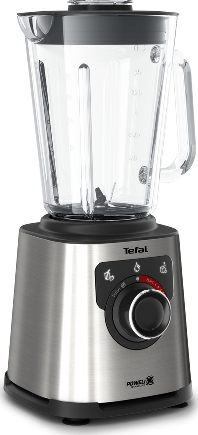 Blender Tefal PerfectMix Plus BL871, 1200W, enë qelqi 2L, ngjyrë argjendtë