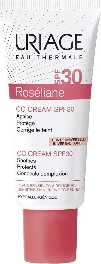Krem CC për fytyrë Uriage Roseliane, SPF30, 40 ml