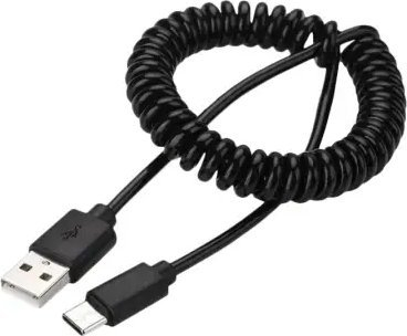 Кабел Gembird USB-A - USB-C, 1,8 м, црна боја