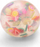 Lodër antistres Scrunchems Tutti Frutti Squish Ball, top i butë, me konfeti frutash, shumëngjyrësh