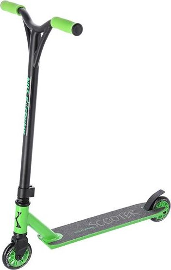 Trotinet freestyle Nils Extreme HS102, rrota 100 mm, deri 100 kg, jeshil
