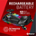 Go-kart elektrik Razor Crazy Cart Shift Lightshow, me litium, 8 mph, i zi