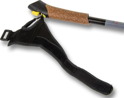 Shkopinj nordik Enero Nordic 1-seksion, 115 cm, alumin, kafe