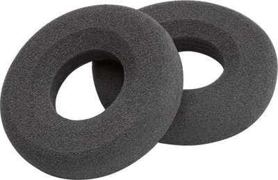 Jastëkë shkumë për vesh Poly 85S15AA, për Blackwire C310 C320, set 2 copë, të zinj