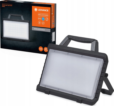 Prozhektor pune LED Ledvance Worklight Value Battery Panel, 26W, IP54, i zi