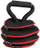 Kettlebell i butë HMS KRM20, peshë e rregullueshme, për stërvitje në shtëpi, gri