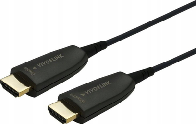 Kabllo HDMI Vivolink Optic, 15m, 8K, e zezë