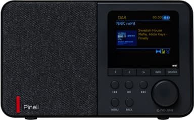 Radio portabile Pinell Supersound 102W, DAB+ FM internet, Bluetooth, e zezë