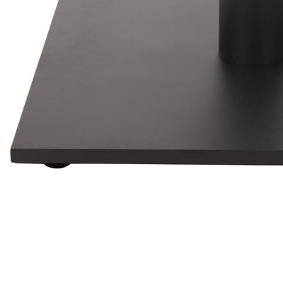Bazë metalike për tavolinë bar Hm439.20, 45x45x107cm, gri mat