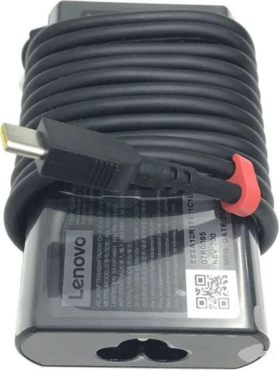 Adapter AC Lenovo 65W me USB Type‑C, 20V, 3.25A, i zi
