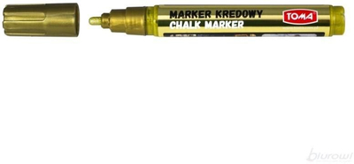 Marker shkumësi Toma Chalk Marker, 4.5 mm, gold