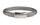 Byzylyk meshkujsh AZE Jewels Crossjack, 8mm, 19.5cm, gri