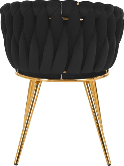 Karrige zyre 4Rico QS-GW06G, ergonomike, e zezë