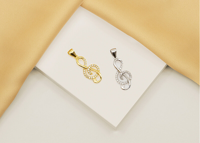 Varëse Brilio Silver Treble clef PT65W
