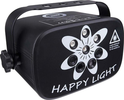 Efekt drite Light4Me Party Light 1, LED RGB UV, lazer i kuq edhe jeshil, i zi