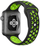 Rrip për orë të mençur Wotchi Apple, i zi/gjelbër, 42/44 mm