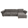Divan-Shtrat Mailo 300×150×80 Hcm (HM6071.02), gri
