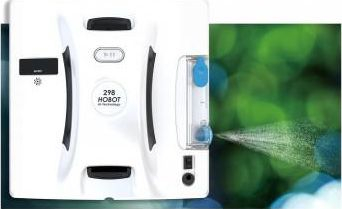 Robot pastrimi për dritare Hobot 298, kontroll nga aplikacioni, UPS i brendshëm, gri